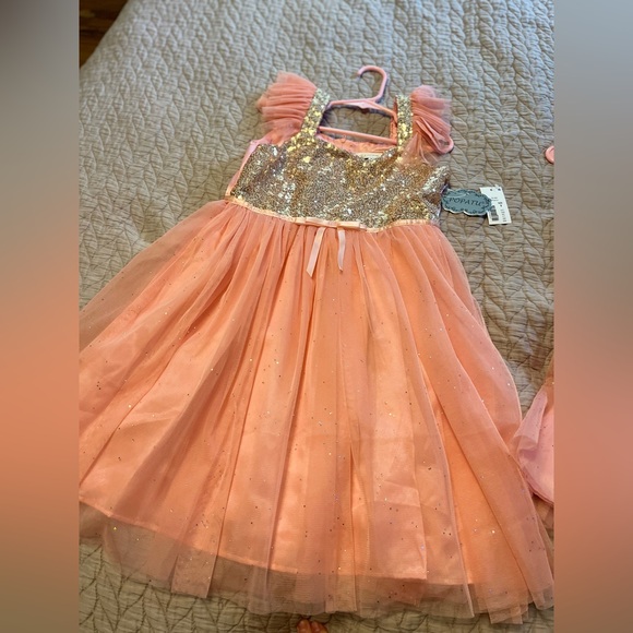Popatu little girls sequin dress . Size 8 - Picture 6 of 16